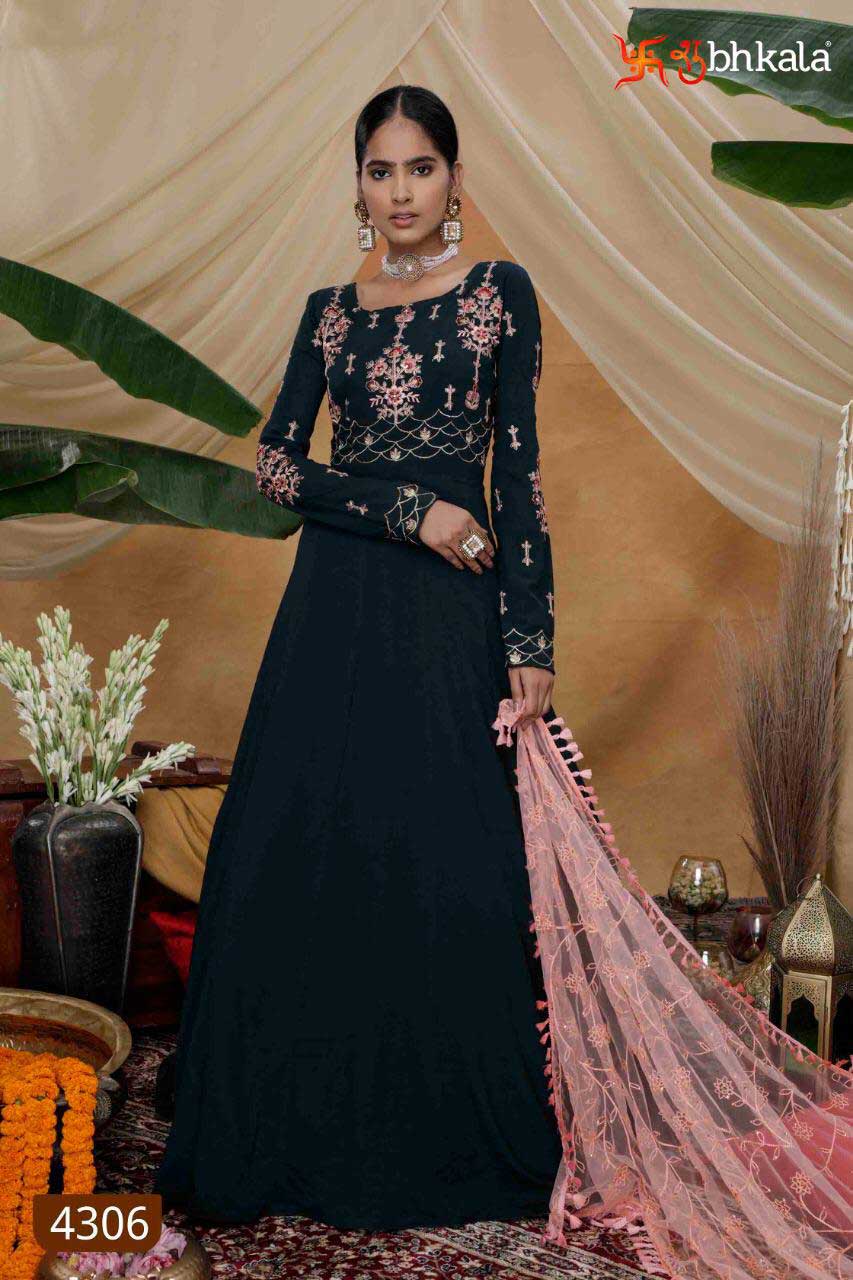 Flory Vol-6 Diamond Georgette Gowns Catalog Flory Vol-6 Diamond Georgette Gowns Catalog